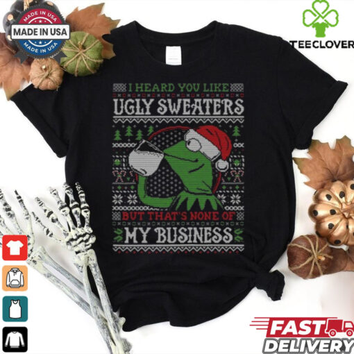 christmas jokes ugly sweater T Shirt