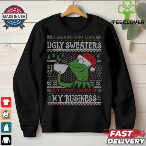 christmas jokes ugly sweater T Shirt