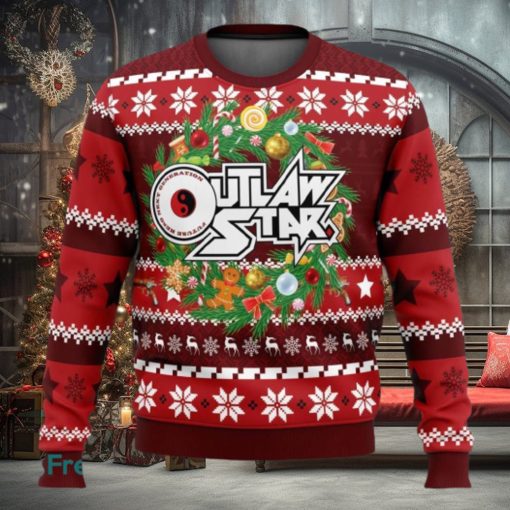 christmas time outlaw star ugly christmas sweaters 3d super hot