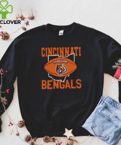 cincinnati Bengals football Ohio map hoodie, sweater, longsleeve, shirt v-neck, t-shirt