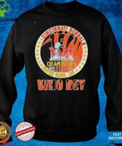 cinnati Bengals Champions 2022 Super Bowl LVI Unisex T Shirt