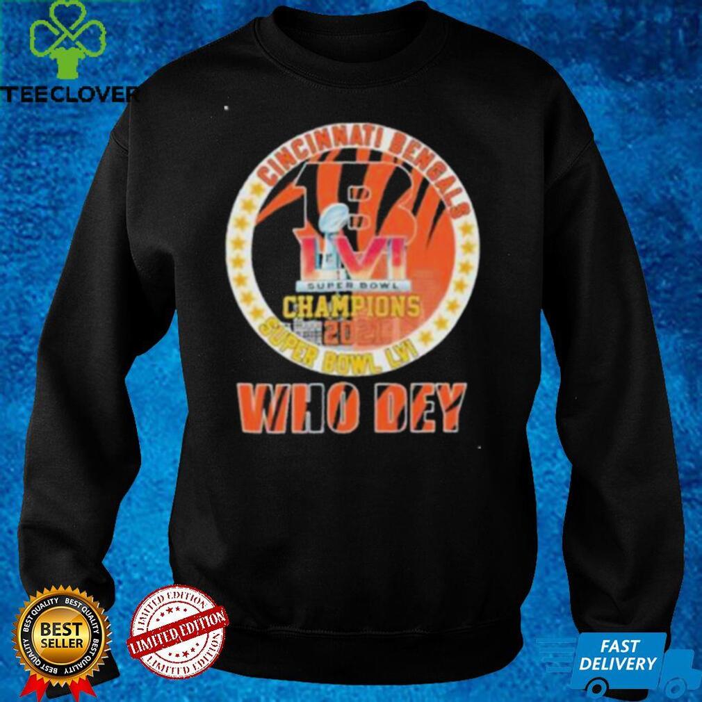 cinnati Bengals Champions 2022 Super Bowl LVI Unisex T Shirt cinnati Bengals Champions 2022 Super Bowl LVI Unisex T Shirt