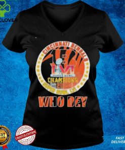 cinnati Bengals Champions 2022 Super Bowl LVI Unisex T Shirt