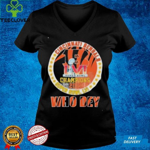 cinnati Bengals Champions 2022 Super Bowl LVI Unisex T Shirt