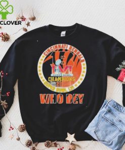 cinnati Bengals Champions 2022 Super Bowl LVI Unisex T Shirt