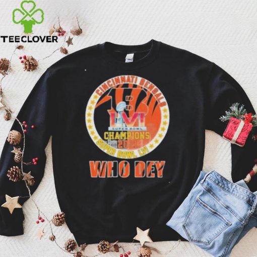 cinnati Bengals Champions 2022 Super Bowl LVI Unisex T Shirt