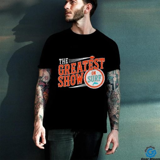 Miami Dolphins the greatest show on surf shirt