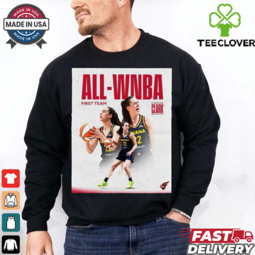 congratulations to Caitlin Clark on being named to All WNBA First Team hoodie, sweater, longsleeve, shirt v-neck, t-shirt