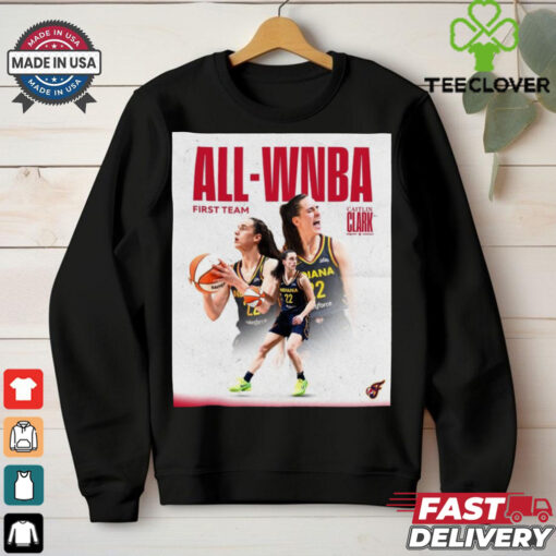 congratulations to Caitlin Clark on being named to All WNBA First Team hoodie, sweater, longsleeve, shirt v-neck, t-shirt