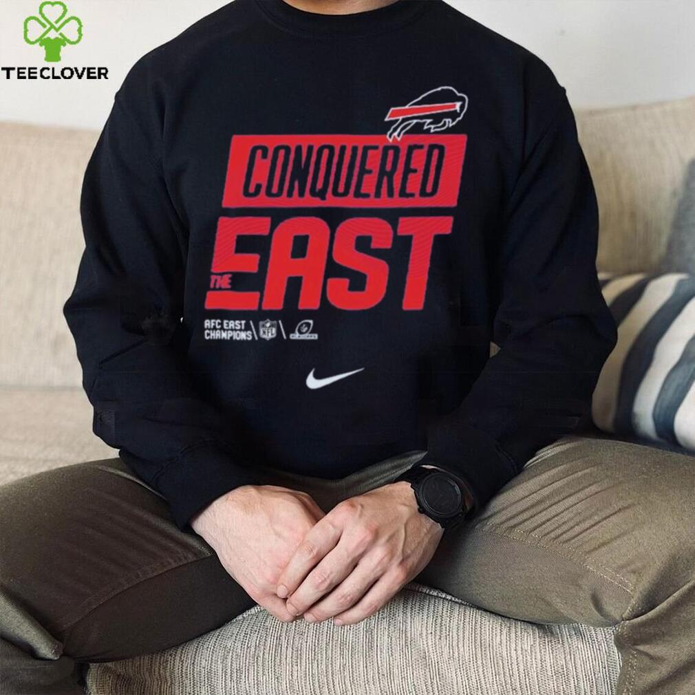 conquered the east buffalo bills 2022 afc east division champions shirt Shirt conquered the east buffalo bills 2022 afc east division champions shirt Shirt