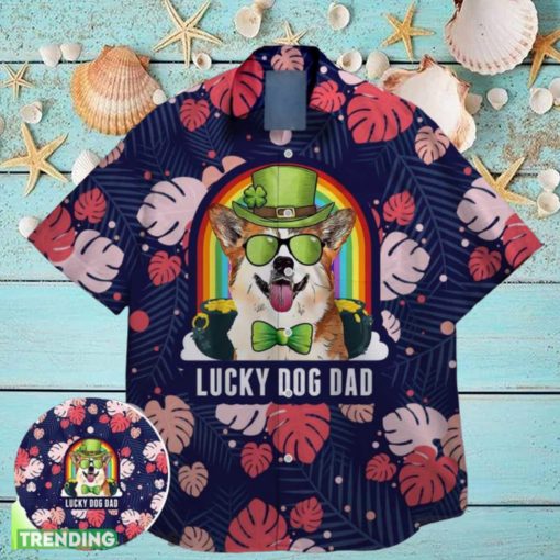 corgi are lucky charm green shamrock bigfoot st paddys vibes on st patrick day hawaiian hoodie, sweater, longsleeve, shirt v-neck, t-shirt stylish