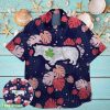 Holiday St. Patrick day Hawaiian Shirt Floral