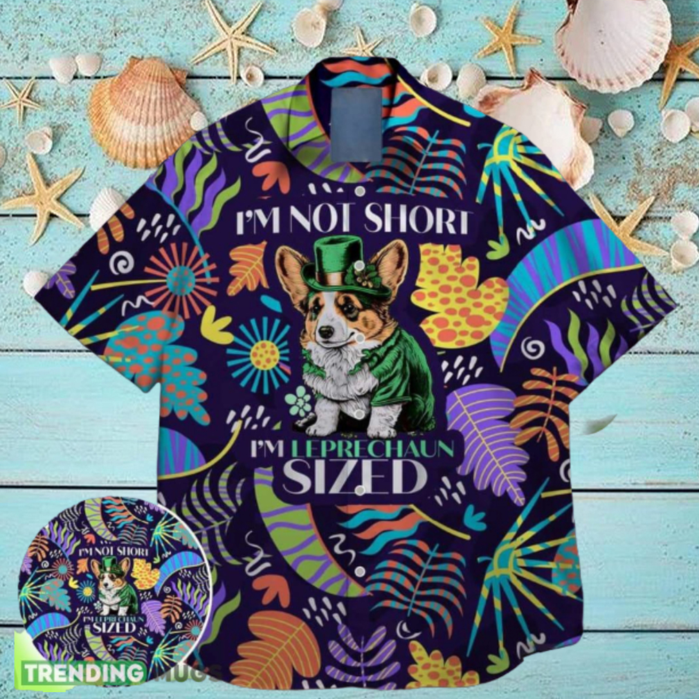 corgi dog paw puppy pet green shamrock bigfoot st paddys vibes on st patrick day hawaiian shirt corgi dog paw puppy pet green shamrock bigfoot st paddys vibes on st patrick day hawaiian shirt