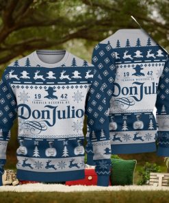 Don Julio Tequila Blue Ugly Christmas Sweater