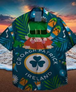 croach patrick ireland shamrocks st patrick day hawaiian shirt