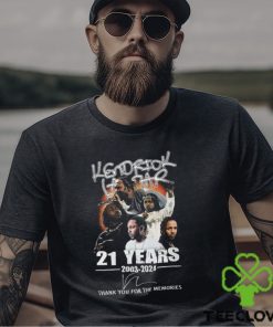 Kendrick Lamar 21 Years 2003 2024 Thank You For The Memories T Shirt