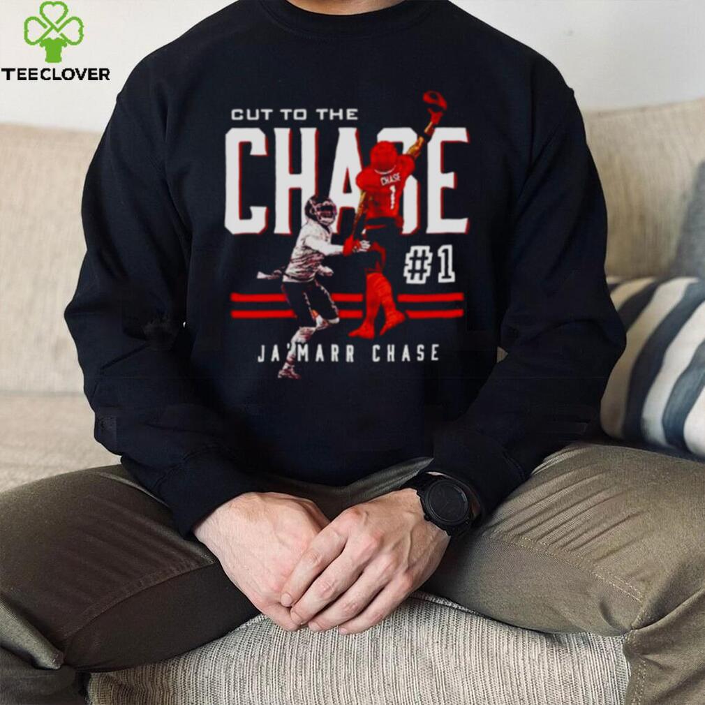 Ja'Marr Chase Cincinnati One-Hand-Catch Cut to The Chase shirt, hoodie,  sweater, long sleeve and tank top