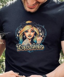 Barbie rocker girl cartoon shirt