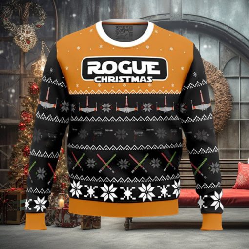 Rogue Christmas Star Wars Ugly Christmas Sweater Xmas 3D Printed Christmas Sweater Gift