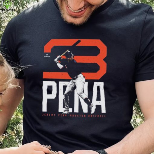 Jeremy Pena Houston Astros Bold Number 2022 Shirt