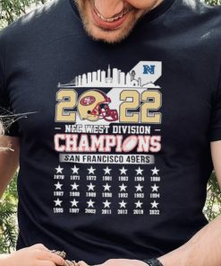 2022 NFC West Division Champions San Francisco 49ers Skyline Shirt