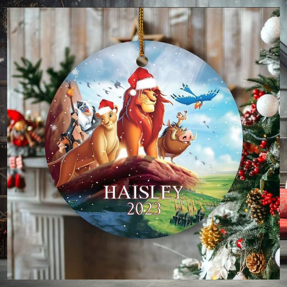 Lion King 2023 Ceramic Ornament Lion King 2023 Ceramic Ornament