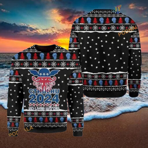 No Lives Matter Xmas Ugly Holiday Sweater