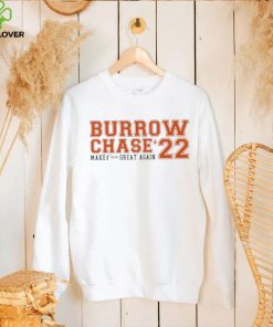 Super Bowl LVI 2022 Cincinnati Bengals Burrow Chase 2022 make Chnci great again hoodie, sweater, longsleeve, shirt v-neck, t-shirt