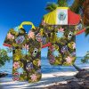 Personalized Georgia Bulldogs Logo Red Coconut Tree Design Hawaiian Shirt