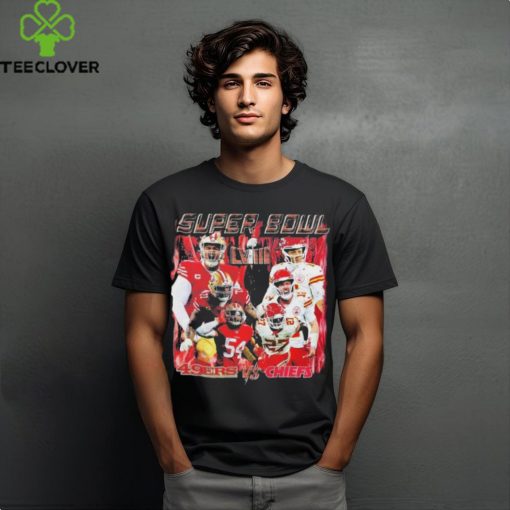 Super Bowl LVIII 49Ers vs Chiefs Shirt