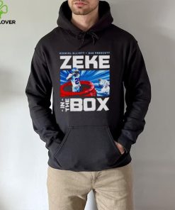 dallas Cowboys Ezekiel Elliott vs Dak Prescott Zeke in a box hoodie, sweater, longsleeve, shirt v-neck, t-shirt