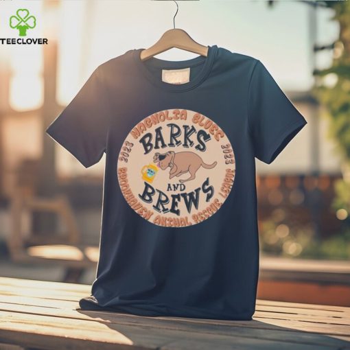 darkhorse Press Magnolia Blues 2023 Barks And Brews T Shirt