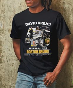 david krejci august 14 2023 boston bruins thank you for the memories t hoodie, sweater, longsleeve, shirt v-neck, t-shirt 1 Ue3B8 600x714