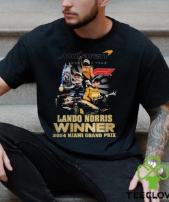 Lando Norris Winner 2024 Miami Grand Prix T Shirt