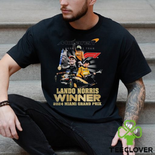 Lando Norris Winner 2024 Miami Grand Prix T Shirt