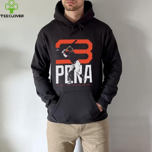 Jeremy Pena Houston Astros Bold Number 2022 Shirt