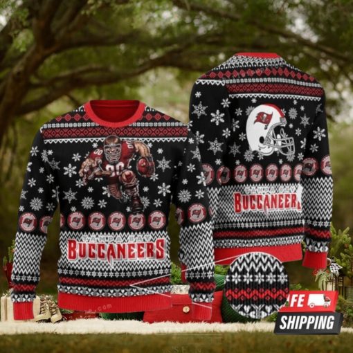 Tampa Bay Buccaneer Mascot Ugly Christmas Sweaters