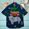 due to inflation this is my st patrick day hawaiian hoodie, sweater, longsleeve, shirt v-neck, t-shirt