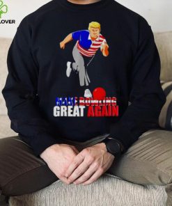 donald Trump make bowling great again shirt