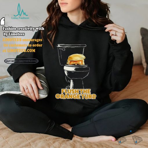 donlad trump flush the orange turd   2024 Election   T Shirt