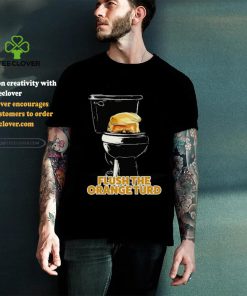 donlad trump flush the orange turd 2024 Election T Shirt