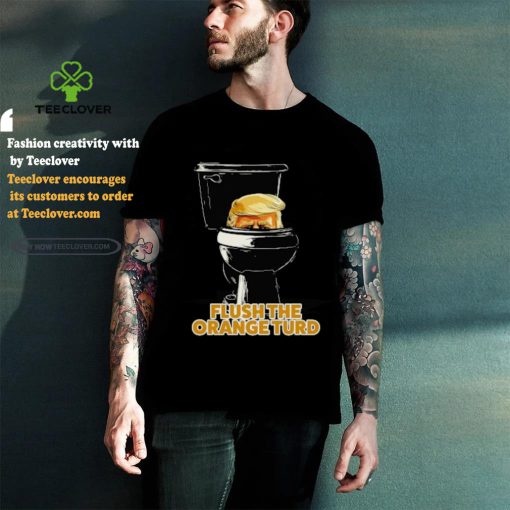 donlad trump flush the orange turd   2024 Election   T Shirt
