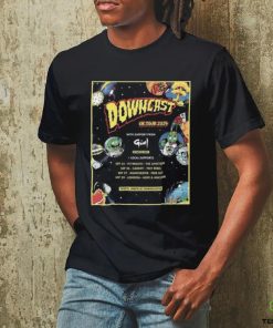 downcast Announce September 2024 UK Tour Poster Shirt