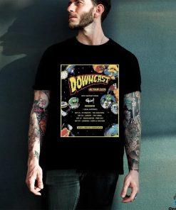 downcast Announce September 2024 UK Tour Poster Shirt