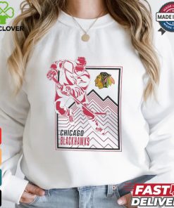 downloadChicago Blackhawks Starter White Player Grid T Shirt