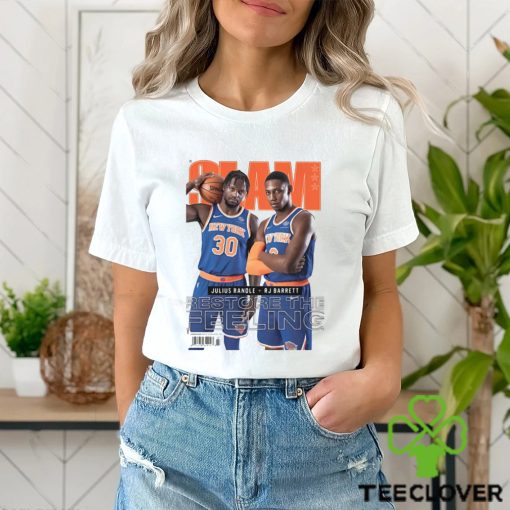 Slam Julius Randle + Rj Barrett Restore The Feeling Shirt