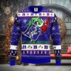 Duke Blue Devils Grinch Hug Christmas Ugly Sweater