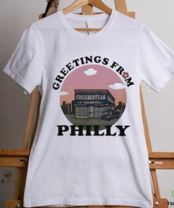 The philadelphia inquirer greetings from philly shirt