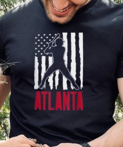 Vintage Atlanta American Flag Distressed Baseball T Shirt Vintage Atlanta Braves Sweatshirt2