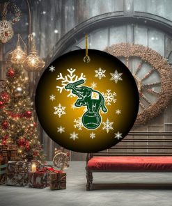 Oakland Athletics MLB Merry Christmas 2023 Holiday Gifts Decorations Ornament